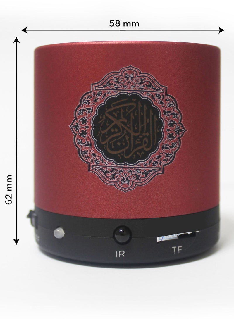 SUNDUS Quran Speaker 8GB with Remote Control – Famous Reciters, Translation & Audio Tafsir, Black - Image 5